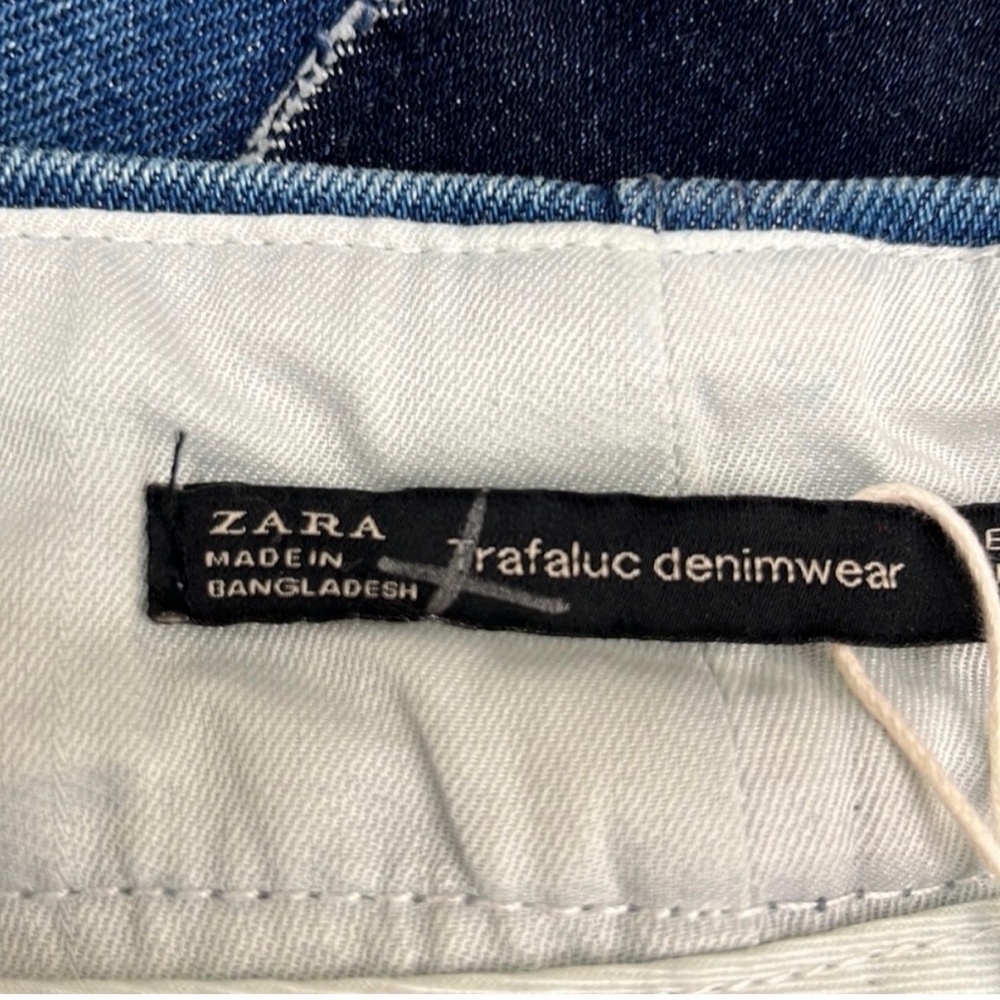 NWT Zara Trafaluc Denimwear Mom Fit Jeans - Picture 8 of 11